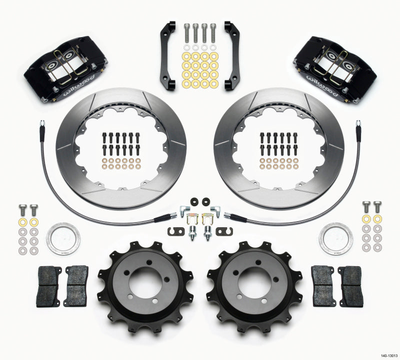 Wilwood Dynapro Radial Rear Kit 12.88in 2006-2007 Subaru WRX w/Lines