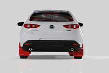 Load image into Gallery viewer, Rally Armor 19-25 Mazda3 Hatchback Black UR Mud Flap w/White Logo