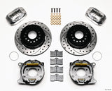 Wilwood Forged Dynalite P/S P-B Kit Drilled Polished Ford 8.8 w/2.5in Offset-5 Lug