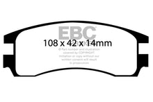 Load image into Gallery viewer, EBC 00-05 Buick Le Sabre (FWD) 3.8 (15in Wheels) Redstuff Rear Brake Pads