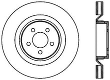 Load image into Gallery viewer, StopTech Power Slot 06-07 Chrysler SRT-8 Front Right Cryo Slotted Rotor