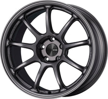 Load image into Gallery viewer, Enkei PF09 17x7 4x100 45mm Offset 75mm Bore Dark Silver Wheel