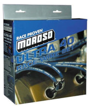 Load image into Gallery viewer, Moroso Chevrolet Big Block Ignition Wire Set - Ultra 40 - Unsleeved - HEI - Over Valve - Black