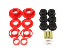 Load image into Gallery viewer, BMR 12-15 5th Gen Camaro Street Version Rear Cradle Bushing Kit (BK001 BK040) - Black/Red