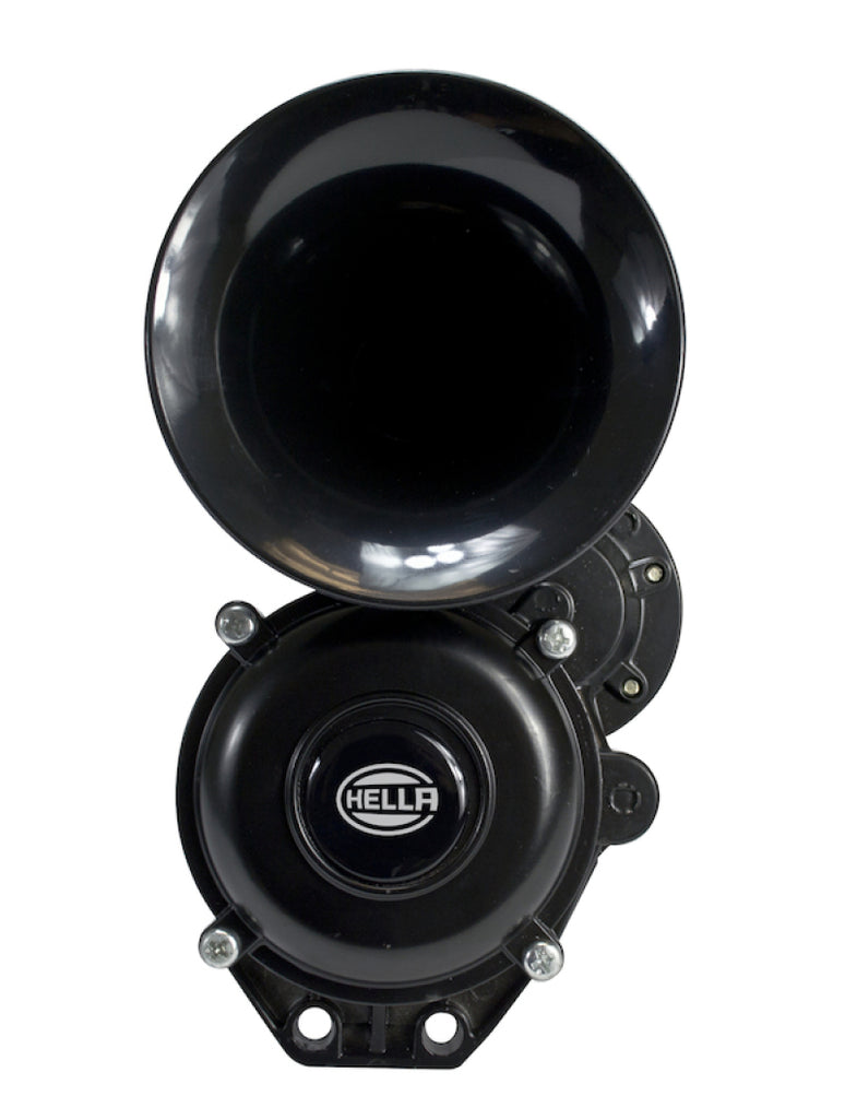 Hella Horn Kit Bx Black Air 1Tone 12/24V