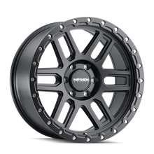 Load image into Gallery viewer, Mayhem 8304 Delta 17x9 / 5x127 BP / -12mm Offset / 78.1mm Hub Matte Black Wheel