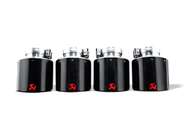 Akrapovic 06-13 Chevrolet Corvette ZO6/ZR1 (C6) Tail Pipe Set (Carbon 115 mm)
