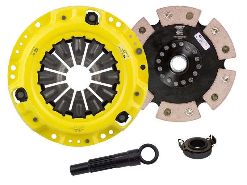 ACT 1991 Toyota Corolla XT/Race Rigid 6 Pad Clutch Kit