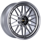 BBS LM 19x11 5x120 ET25 Diamond Black Center Diamond Cut Lip Wheel - 82mm PFS/Clip Required