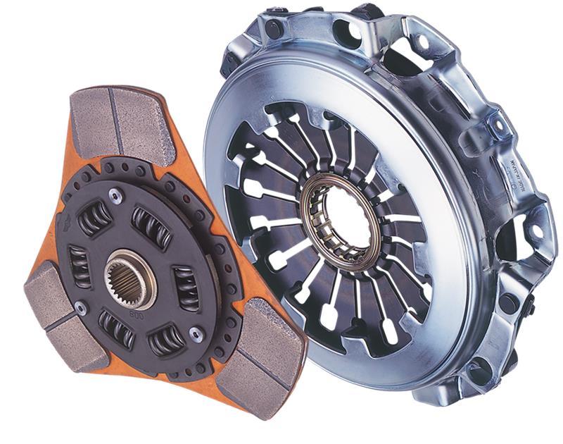 Exedy 2002-2006 Acura RSX Base L4 Stage 2 Cerametallic Clutch 4 Puck Disc Incl. HF02 Lightweight FW