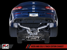 Load image into Gallery viewer, AWE Tuning Mercedes-Benz W205 AMG C63/S Sedan Track Edition Exhaust System (no tips)