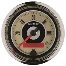 Load image into Gallery viewer, AutoMeter Gauge Speedometer 3-3/8in. 120MPH Elec. Programmable Cruiser