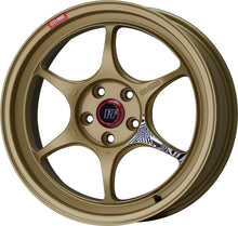 Load image into Gallery viewer, Enkei PF06 18x8in 5x100 BP 45mm Offset 75mm Bore Gold Wheel