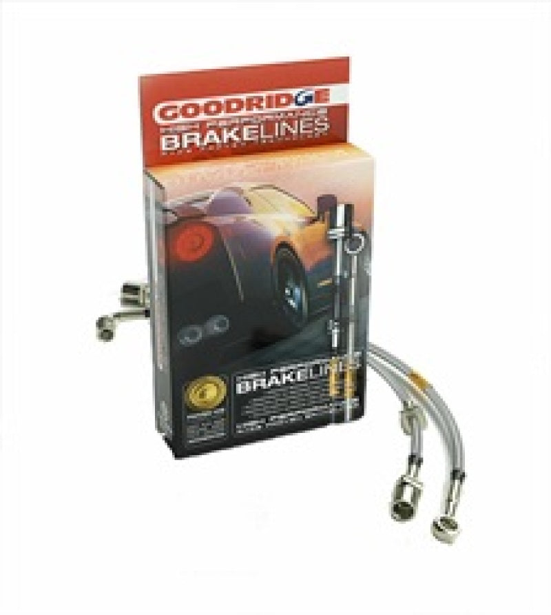 Goodridge 2005 Chevrolet Silverado 1500 Hybrid 2DR 2WD/4WD Ext Cab 4in Ext Line SS Brake Line Kit