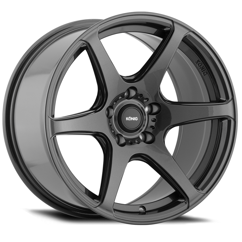 Konig Tandem 18x8 5x108 ET43 Gloss Graphite