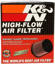 Load image into Gallery viewer, K&amp;N Filter Universal Rubber Filter 2.5 inch Flange 5.25 inch Base 5.75 inch Height