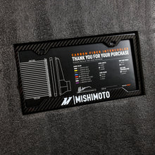 Load image into Gallery viewer, Mishimoto Universal Carbon Fiber Intercooler - Matte Tanks - 600mm Black Core - C-Flow - R V-Band