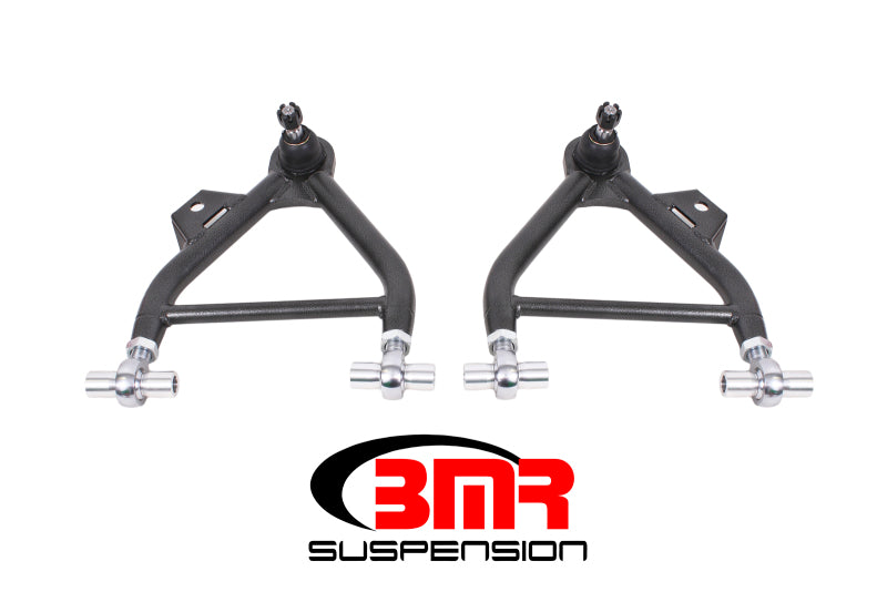 BMR 79-93 Mustang Lower A-Arm (Coilover Only) w/ Adj. Rod End and STD. Ball Joint - Black Hammertone