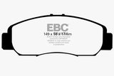 EBC 06-11 Acura CSX (Canada) 2.0 Ultimax2 Front Brake Pads