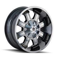 Load image into Gallery viewer, Mayhem 8103 Fierce 20x10 / 5x127 BP / -19mm Offset / 87mm Hub Chrome Wheel