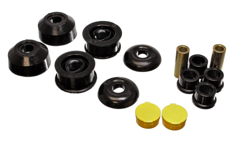 Energy Suspension 05-07 Scion tC / 03-06 Toyota Corolla/Matrix Black Front Control Arm Bushing Set