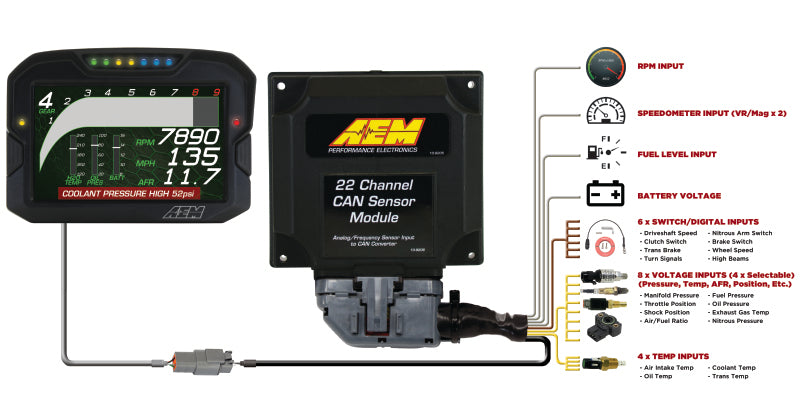 AEM 22 Channel CAN Expander Module