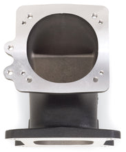 Load image into Gallery viewer, Edelbrock High Flow Intake Elbow 95mm Throttle Body to Square-Bore Flange Black Finish