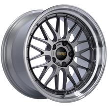 Load image into Gallery viewer, BBS LM 19x8.5 5x112 ET32 Diamond Black Center Diamond Cut Lip Wheel -82mm PFS/Clip Required