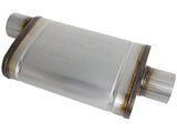 aFe MACHForce XP SS Muffler 3in Center Inlet / 3in Outlet 9in L x 4in W x 14in Body