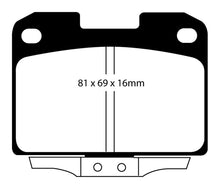 Load image into Gallery viewer, EBC 94-96 Dodge Stealth 3.0 4WD Redstuff Rear Brake Pads