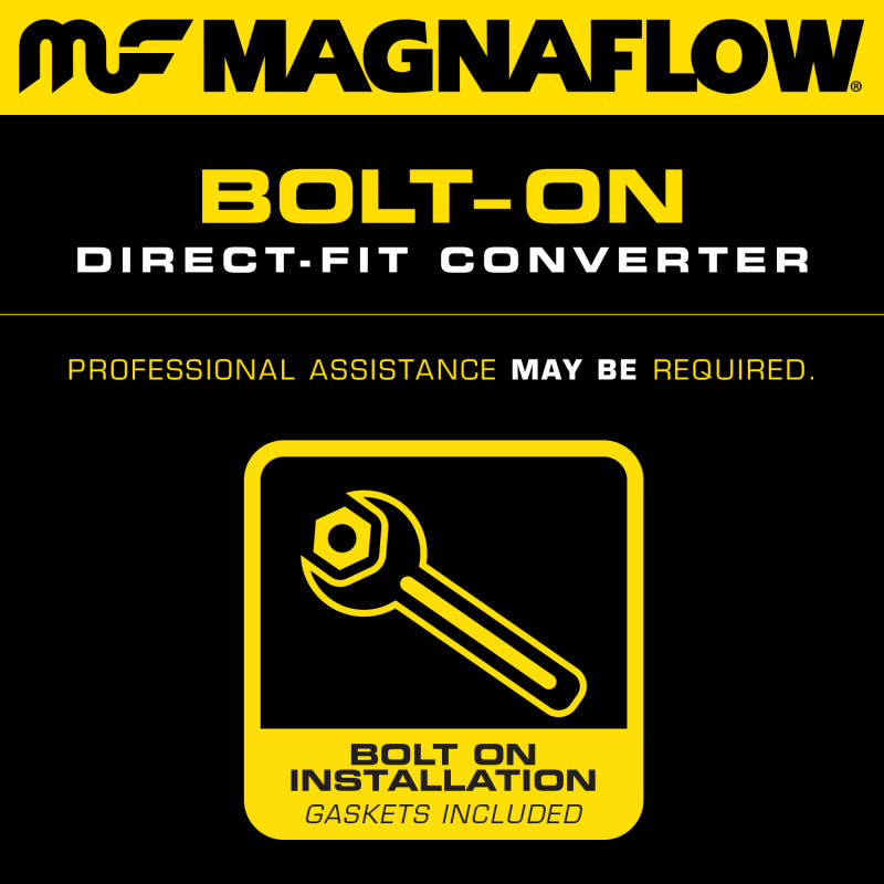 MagnaFlow Direct Fit Catalytic Converter 01/20/00-01 Jeep Cherokee 4.0L Rear (49 State)