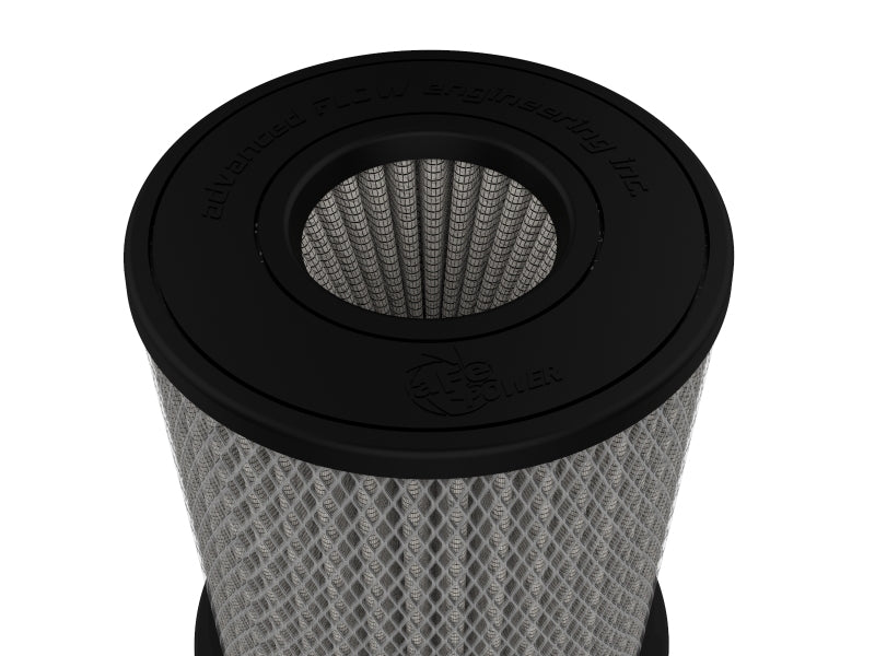 aFe MagnumFLOW Pro DRY S Universal Air Filter 4in F x 6.5n B x 6.5in T (Inv) x 8in H