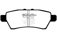 Load image into Gallery viewer, EBC 08-12 Nissan Pathfinder Bluestuff Rear Brake Pads