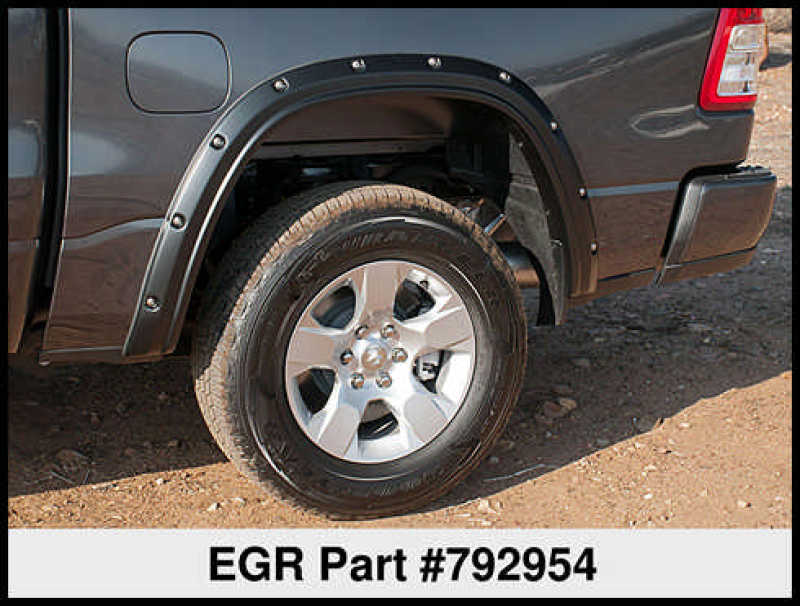 EGR 2019 RAM 1500 Bolt-On Style Fender Flares - Set - Black