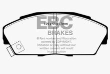 Load image into Gallery viewer, EBC 92-94 Acura Integra 1.7 Vtec Ultimax2 Front Brake Pads