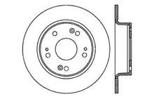 Load image into Gallery viewer, StopTech 04-08 Acura TSX / 03-07 Honda Accord SportStop Slotted &amp; Drilled Left Rear Rotor