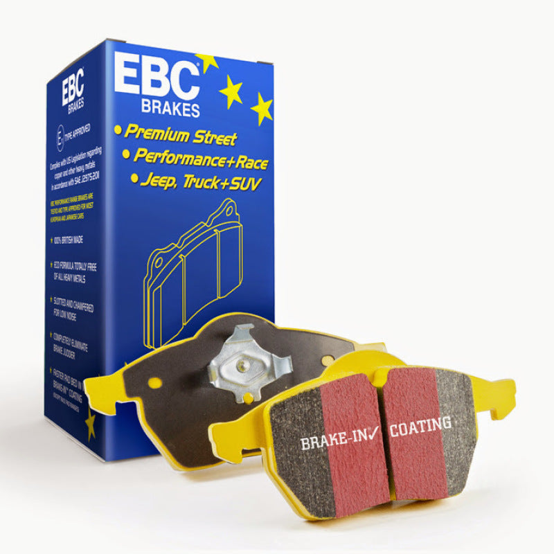 EBC 11+ Chevrolet Cruze 1.4 Turbo (10.9 inch front rotor) Yellowstuff Front Brake Pads