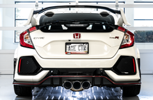 Load image into Gallery viewer, AWE Tuning 2017+ Honda Civic Type R Touring Edition Exhaust w/Front &amp; Mid Pipes - Chrome Silver Tips