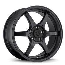 Load image into Gallery viewer, Konig Backbone 17x7.5 4x100 ET45 Matte Black Milling Logo on Spoke