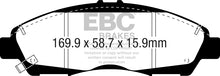 Load image into Gallery viewer, EBC 2016+ Cadillac XT5 Ultimax2 Front Brake Pads