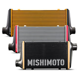 Mishimoto Universal Carbon Fiber Intercooler - Matte Tanks - 600mm Gold Core - S-Flow - C V-Band