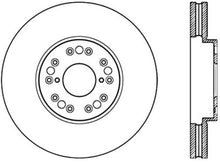 Load image into Gallery viewer, StopTech Power Slot 93-05 Lexus GS Series / 00-05 IS300 / 93-94 LS Front Left Cryo Slotted Rotor