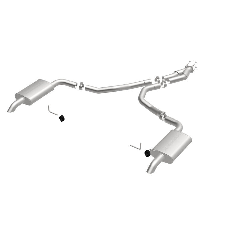 MagnaFlow 75-79 Chevy Corvette V8 5.7L Dual Split Rear Exit Stainless Cat-Back Perf Exhaust