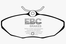 Load image into Gallery viewer, EBC 01-05 Ford Thunderbird 3.9 Ultimax2 Rear Brake Pads