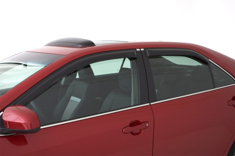 AVS 99-05 Mazda Protege (Excl. Hatch) Ventvisor Outside Mount Window Deflectors 4pc - Smoke