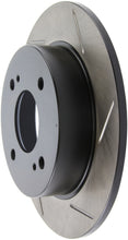 Load image into Gallery viewer, StopTech Power Slot Slotted 89-98 240SX w/ or w/o ABS 4 Lug Rear Left Rotor