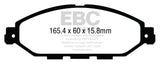 EBC 12-13 Infiniti JX35 3.5 Ultimax2 Front Brake Pads