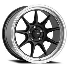 Load image into Gallery viewer, Konig Countergram 18x9.5A 5x114.3 ET25 Matte Black / Matte Machined Lip