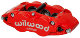 Wilwood Caliper-Narrow Superlite 6R-RH - Red 1.62/1.12/1.12in Pistons 1.10in Disc