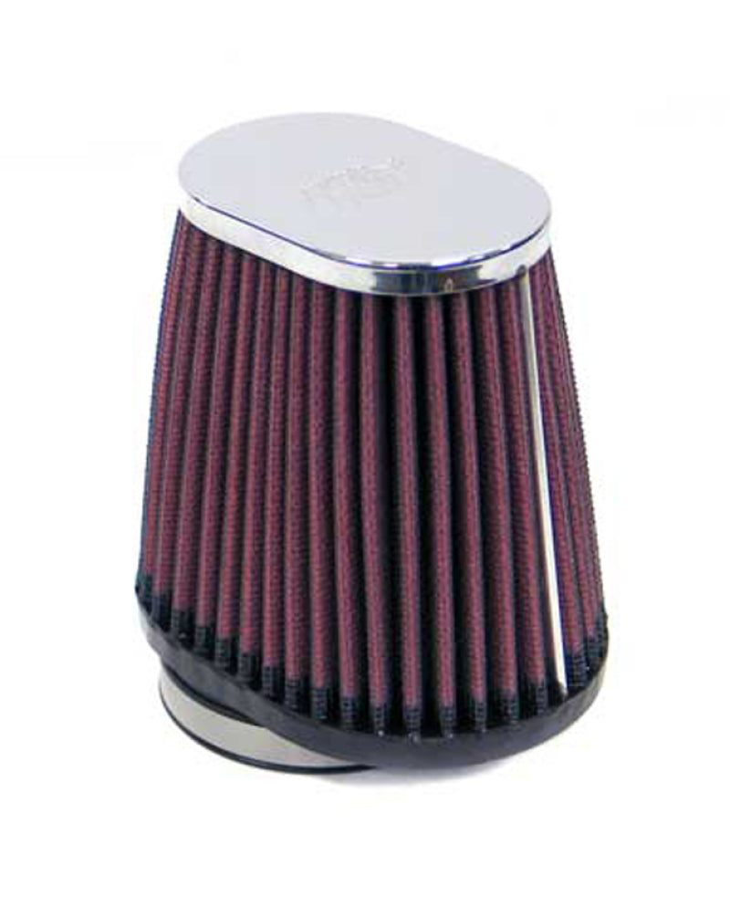 K&N Universal Clamp-On Air Filter 2-1/8in Flange 4in x 3in Base 3in x 2in Top 4in Length